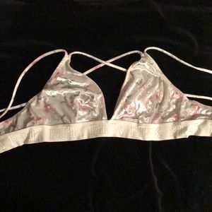 Flowered PINK bralette